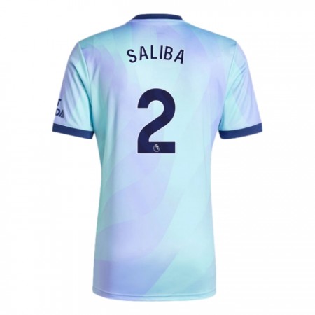 Arsenal Saliba 2 Alternativní 2024-25 - Fotbalové Dresy (S/S)